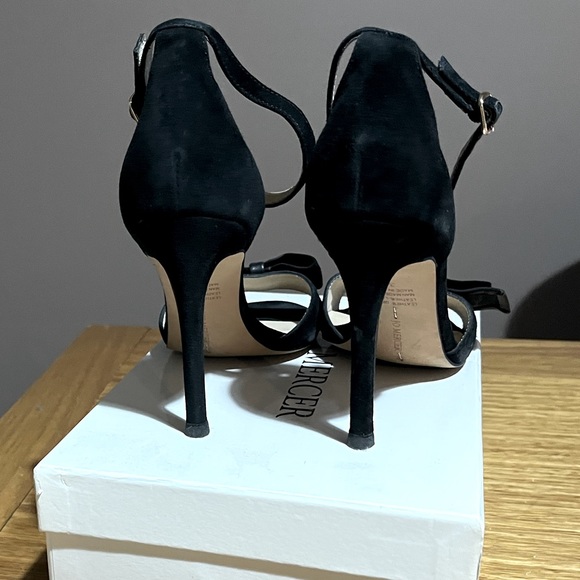 Jo Mercer, Black Suede Heels - Picture 8 of 10